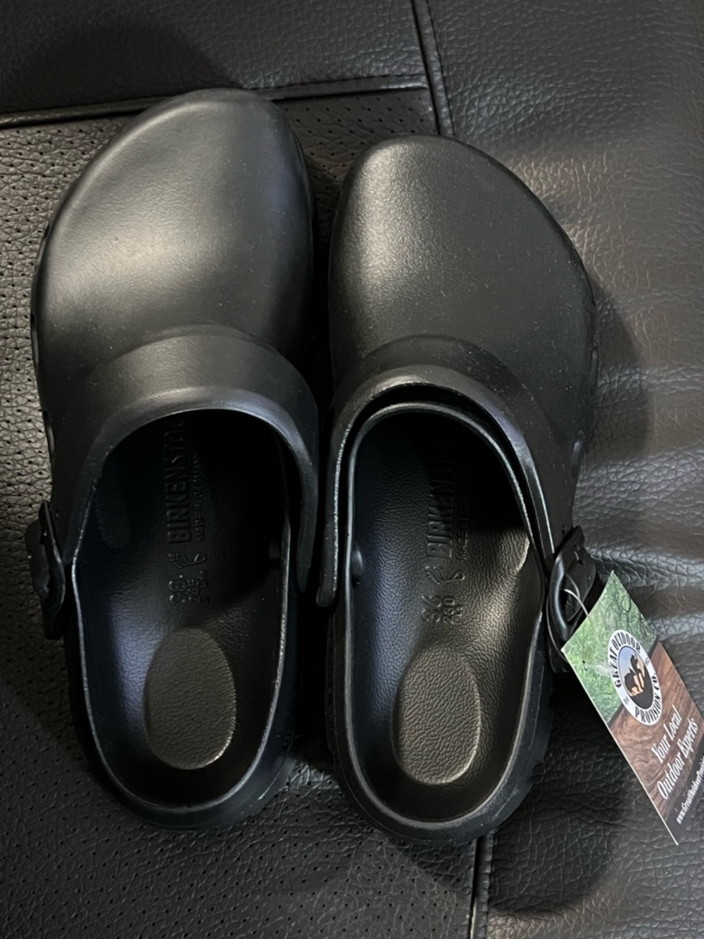 Wrong sizes!!! Birkenstock Birki Flow EVA Clog - Black size 36/38